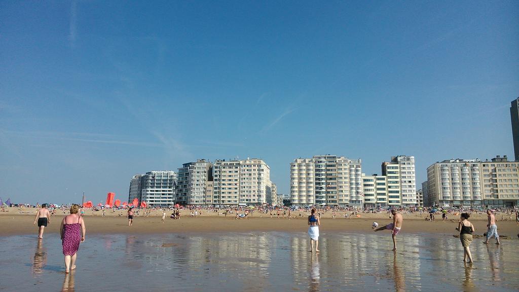 Residence Paris Seaview Zeezicht Vue Mer Oostende Kamer foto